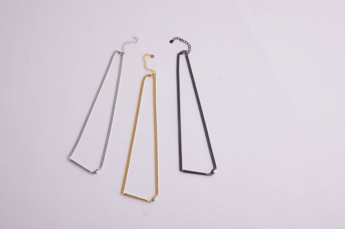 KHAOS "Ice Hockey" Pearl Necklace – S925 Sterling Silver with Natural Freshwater Pearl